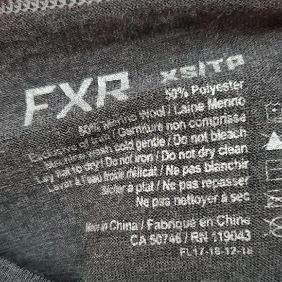 Women's FXR Merino Base Layer Top. - Picture 4 of 5